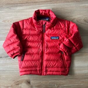 Patagonia Red Kids Puffer Jacket